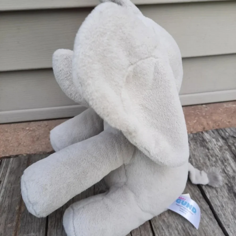 Gund elephant plush 